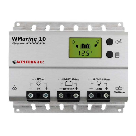 MPPT Charge Controller 10A 12/24V - WMarine10 Western Co.