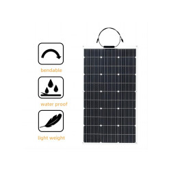 Panneau Solaire Semi-Flexible 150 Wp 12V Monocristallin