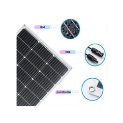 Mini epoxy solar panel monocrystalline 70X70 mm