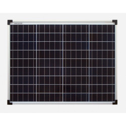 Panneau Solaire 50W 12V Polycristallin pour Installations Hors Réseau