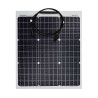 Panneau Solaire Semi-Flexible 50W ETFE pour Usage Marin