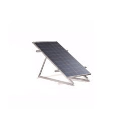 45° inclined support for photovoltaic panel on roof