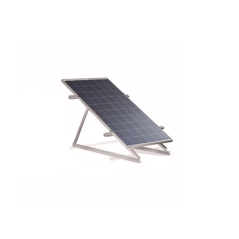 Supporto inclinato 45° per pannello fotovoltaico su tetto Supporto inclinato 45° per pannello fotovoltaico su tetto
