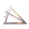 Modular support 30°/45° for photovoltaic panel on roof