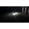 Lampada solare subacquea LED blu per illuminazione piscina
