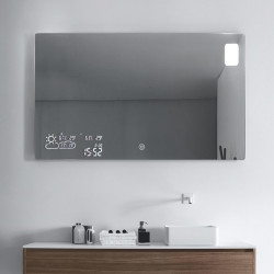 Miroir Intelligent BVF ADELING 60x60cm 200W avec LED et Chauffage