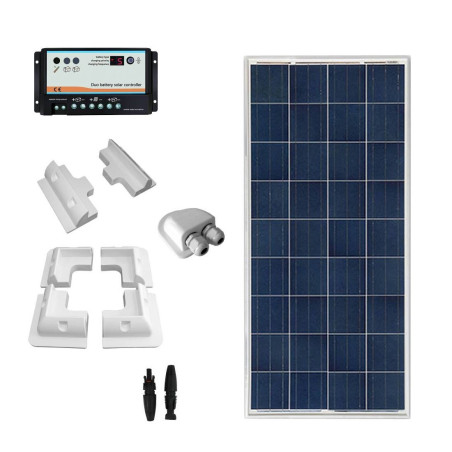 Kit solar de 150W para autocaravana - Energía sostenible en viaje