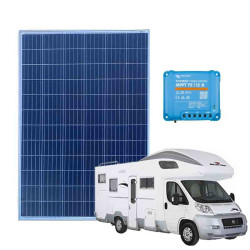 Kit solaire 160W avec MPPT 15A - Énergie efficace pour camping-car