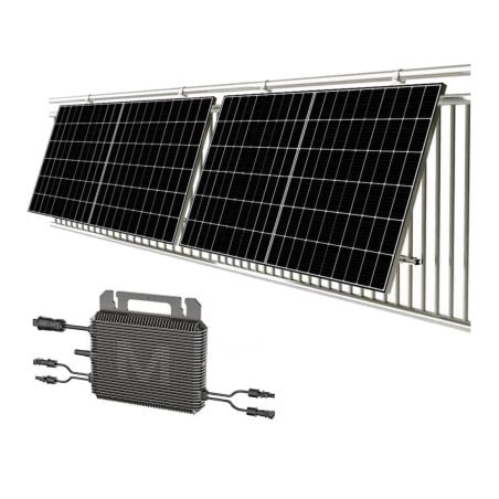 Kit fotovoltaico para balcón 800W Microinversor | MR WATT