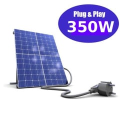 Kit Solar Plug & Play 350W Balcon y Casa | MR WATT