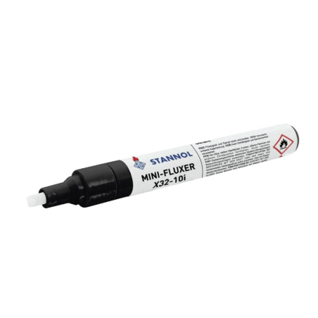 Bolígrafo de Flujo Stannol X32-10I 10ml - Soldadura Precisa para Células Solares