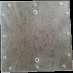 Couple perforated plexiglass plates 200x200 mm for DIY HHO Hydrogen Generator