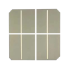 Monocrystalline solar cell 2.5”x2.5” or 62x62mm of 1BB