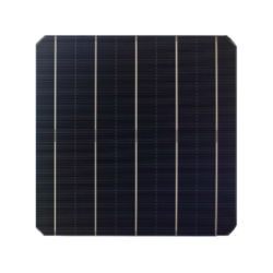 Monocrystalline solar cell 6"x6" or 159x159mm of 5BB