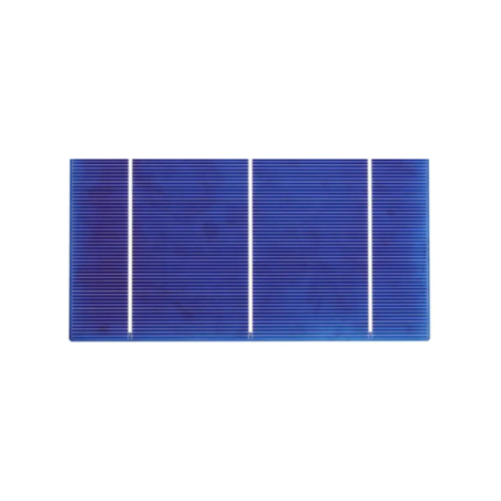 Polykristalline Solarzelle 3”x6” oder 78x156mm mit 3BB