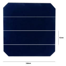 Célula solar Monocristalina Sunpower Gen 6 41x166mm Back contact