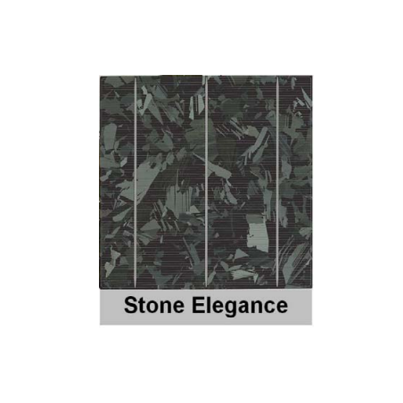 Cella solare colorata 6”x6” o 159x159mm di 5BB