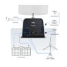 Generador Eólico Vertical Atlas 10 kW - Energía Sostenible
