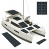 Kit photovoltaïque nautique sur mesure pour bateaux et yachts