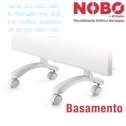 Basamento con ruote per radiatore elettrico NOBO