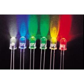 Diodi led THT diametro 5mm di vari colori