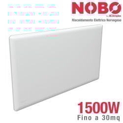 Radiatore elettrico NOBO 1500W - Calore efficiente fino a 30 m²