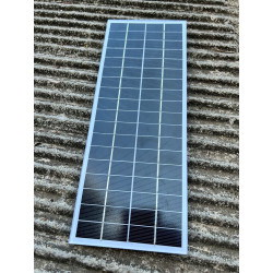 Pannello Solare 18V Monocristallino 310x120mm Compatto