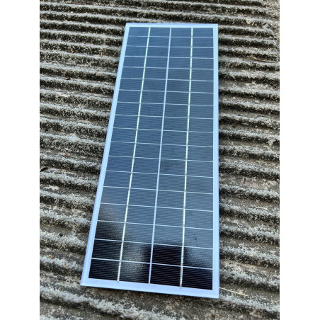 Monokristallines Solarpanel 18V 310x120mm Kompakt