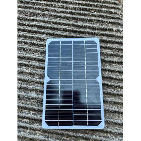 21V Monocrystalline Solar Panel 218x138mm Compact