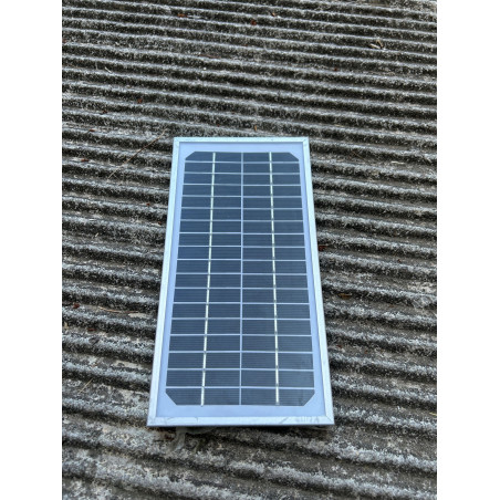 Panel Solar 21V Monocristalino 250x128mm Compacto