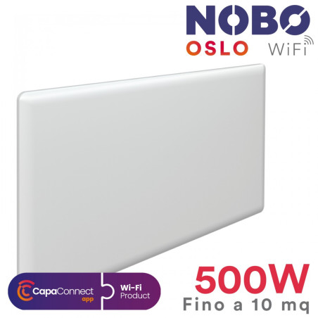 NOBO OSLO WiFi-Heizkörper 500W - Intelligente Wärme für 10 m²
