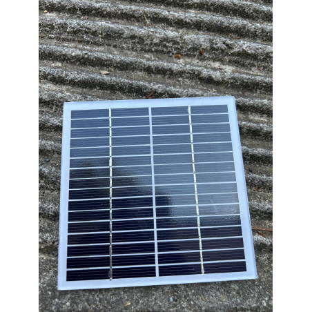 Monocrystalline Solar Panel 16V 130x130mm Compact