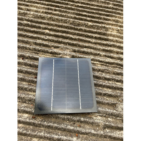 Monocrystalline Solar Panel 16V 130x130mm Compact
