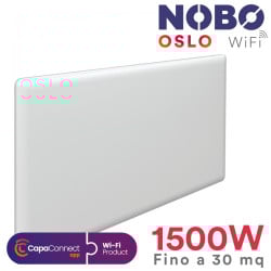 Radiatore NOBO OSLO WiFi 1500W - Calore smart per 30 m²