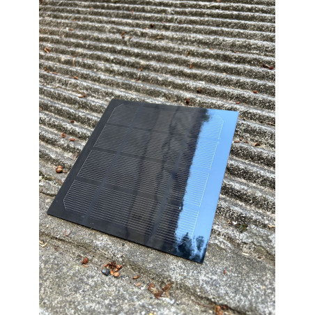 2V Monocrystalline Solar Panel 145x145mm Compact