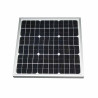 25W 24V monocrystalline solar panel high efficiency