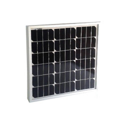 Panneau solaire 25W 42x42cm monocristallin italien