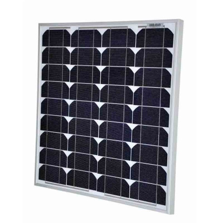 40W 12V monokristallines Solarmodul, hergestellt in Italien