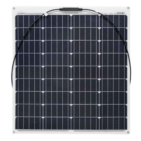 Panel solar flexible 80W 12V para barco fabricado en Italia