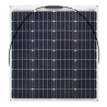 Panel solar flexible 80W 12V para barco fabricado en Italia