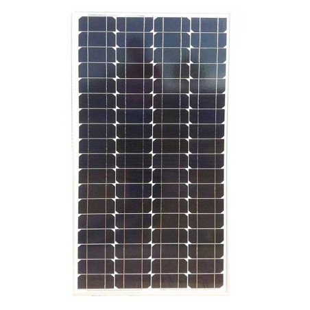 100W 24V monocrystalline solar panel made in Italy