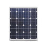 50W 12V monocrystalline solar panel made in Italy