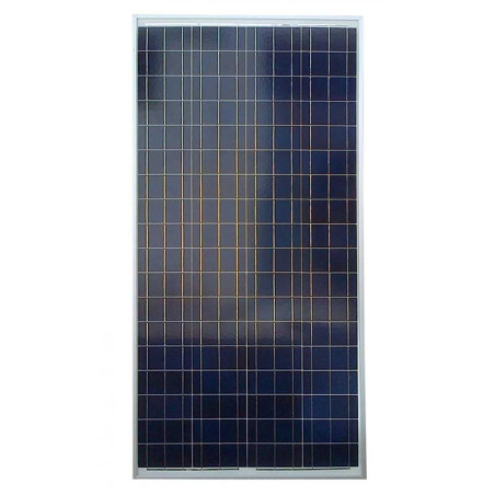 165W 24V polycrystalline solar panel made in Italy