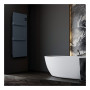 Radiador toallero REBAS 750W antracita baño