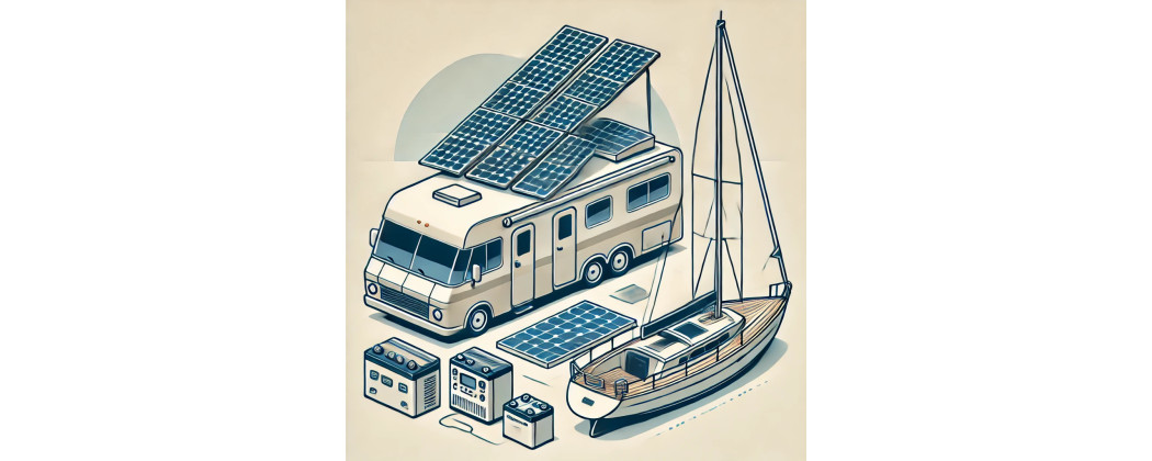 Kits fotovoltaicos para autocaravanas y barcos - Energía solar móvil