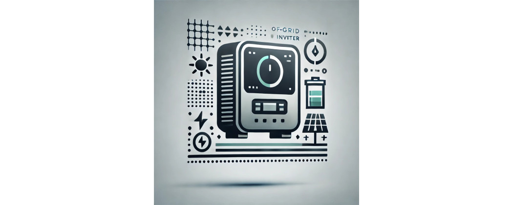Off-grid inverter for photovoltaics - Energy independence