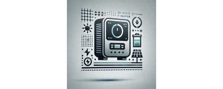 Off-grid inverter for photovoltaics - Energy independence