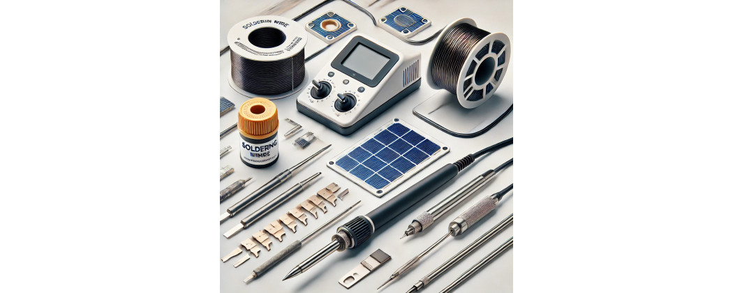 Soldering for Solar Cells - Bus Wire, Tab Wire, and Fluxes | MR WATT