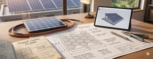 Paneles solares a medida