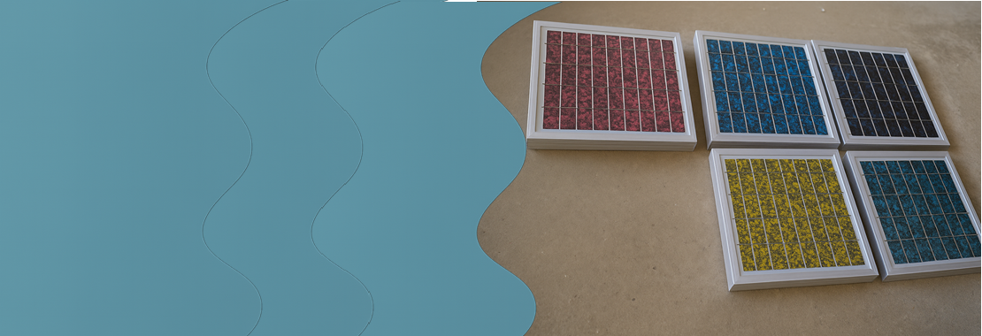 Modules photovoltaïques colorés